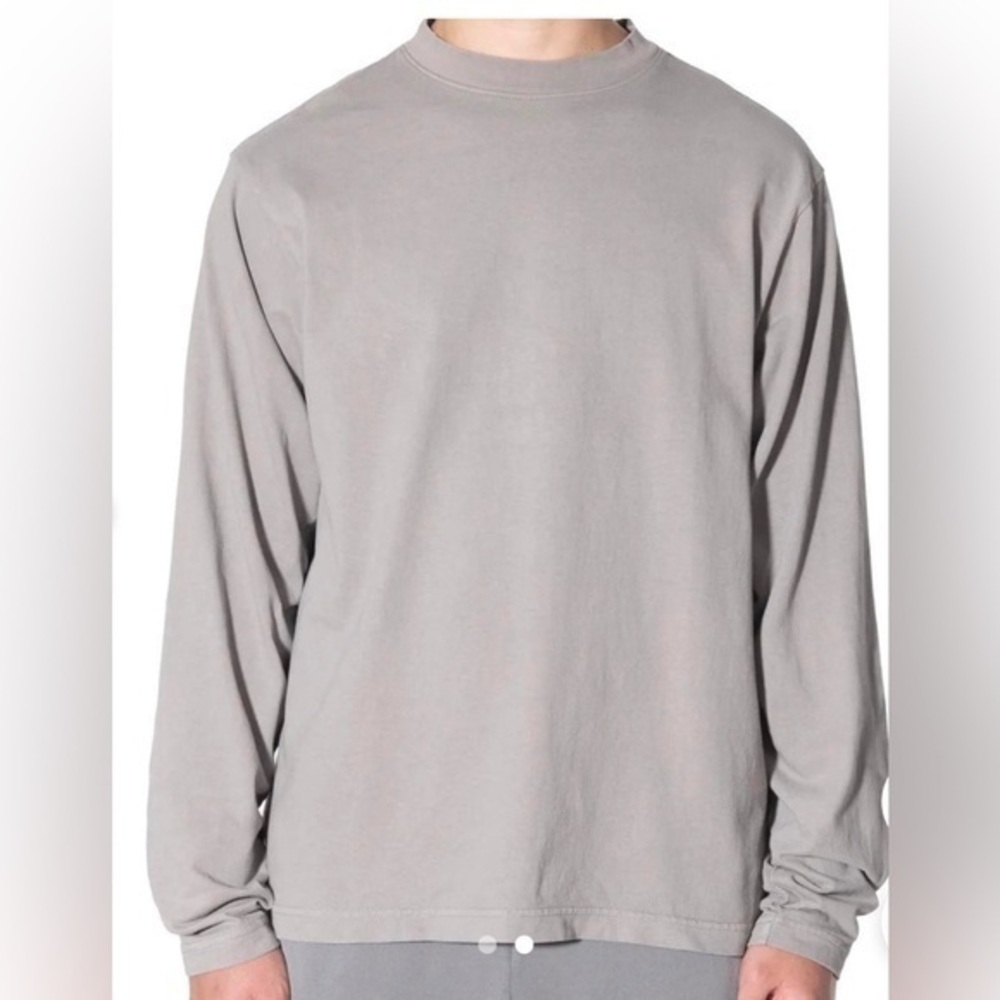 Yeezy GAP Men’s Long Sleeve T Shirt, NIP, Grey. Size XXL